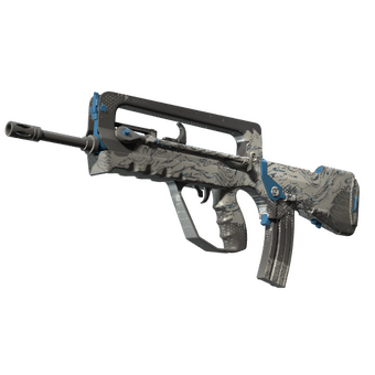 FAMAS | Halftone Wash (Minimal Wear) CS2 skin