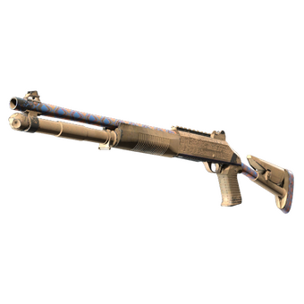 Souvenir XM1014 | Hieroglyph (Well-Worn) CS2 skin