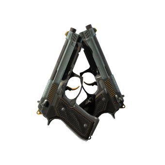 StatTrak™ Dual Berettas | Ventilators (Field-Tested) CS2 skin