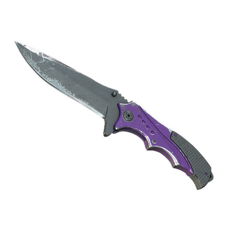 ★ Nomad Knife | Ultraviolet (Battle-Scarred) CS2 skin