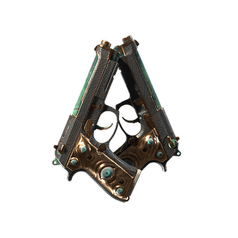 Dual Berettas | Angel Eyes (Well-Worn) CS2 skin