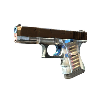 StatTrak™ Glock-18 | Clear Polymer (Well-Worn) CS2 skin