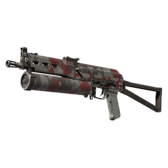 PP-Bizon | Wood Block Camo (Well-Worn) CS2 skin