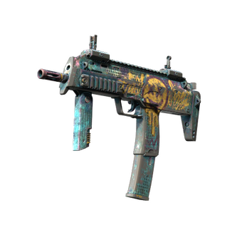 StatTrak™ MP7 | Just Smile (Battle-Scarred) CS2 skin
