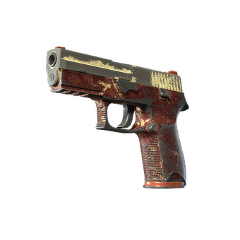 P250 | Red Tide (Battle-Scarred) CS2 skin