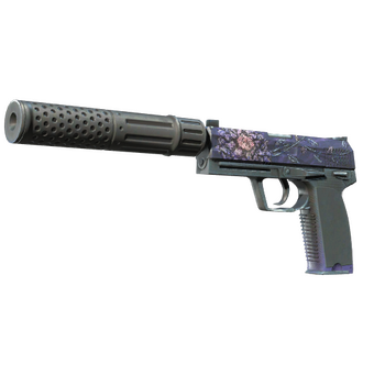 USP-S | Black Lotus (Minimal Wear) CS2 skin