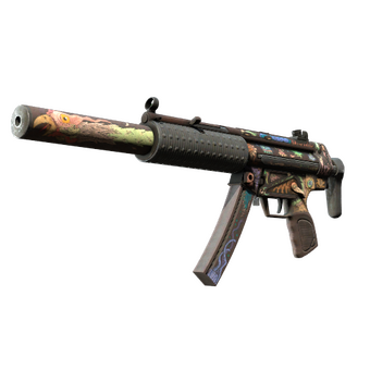 StatTrak™ MP5-SD | Necro Jr. (Battle-Scarred) CS2 skin