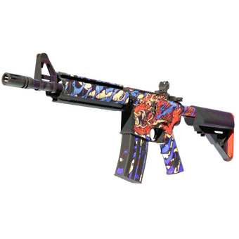 StatTrak™ M4A4 | 龍王 (Dragon King) (Field-Tested) CS2 skin