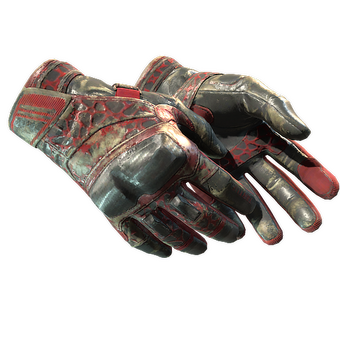 ★ Moto Gloves | Blood Pressure (Battle-Scarred) CS2 skin