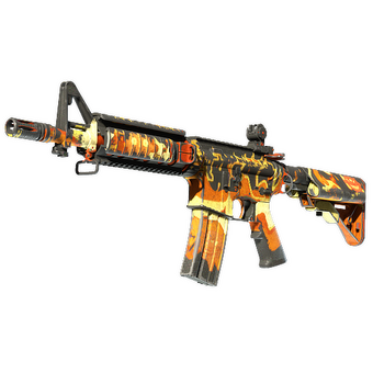 M4A4 | Hellish (Battle-Scarred) CS2 skin