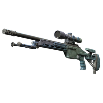 SSG 08 | Halftone Whorl (Minimal Wear) CS2 skin