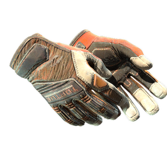 ★ Specialist Gloves | Tiger Strike (Battle-Scarred) CS2 skin