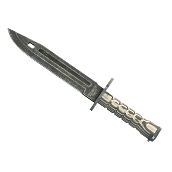 ★ Bayonet | Black Laminate (Well-Worn) CS2 skin