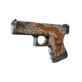 StatTrak™ Glock-18 | Weasel (Well-Worn) CS2 skin