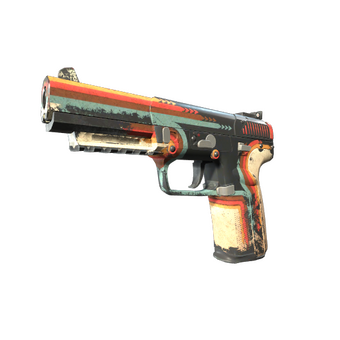 Five-SeveN | Retrobution (Battle-Scarred) CS2 skin