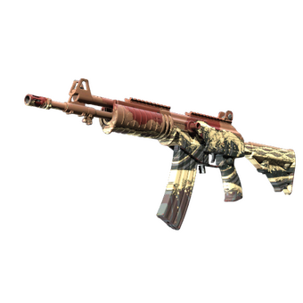 Galil AR | Crimson Tsunami (Minimal Wear) CS2 skin