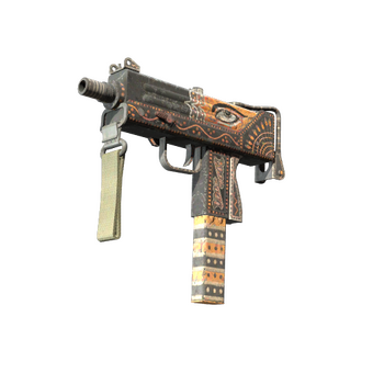 StatTrak™ MAC-10 | Rangeen (Battle-Scarred) CS2 skin