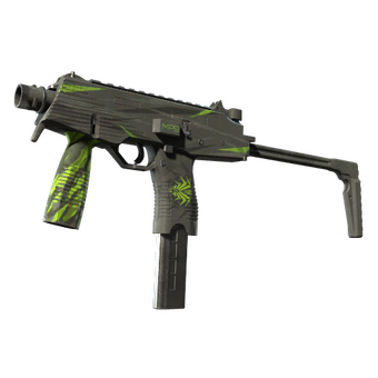 StatTrak™ MP9 | Deadly Poison (Battle-Scarred) CS2 skin