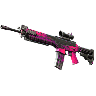 StatTrak™ SG 553 | Pulse (Field-Tested) CS2 skin