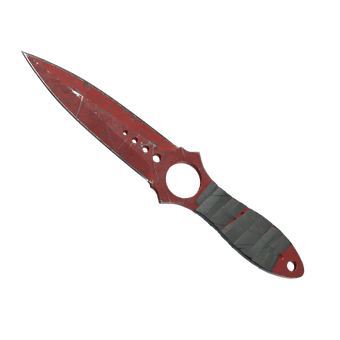 ★ Skeleton Knife | Crimson Web (Battle-Scarred) CS2 skin