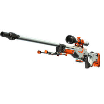 StatTrak™ AWP | Asiimov (Well-Worn) CS2 skin