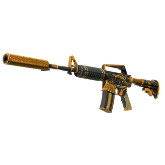 M4A1-S | Golden Coil (Battle-Scarred) CS2 skin