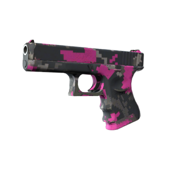 Souvenir Glock-18 | Pink DDPAT (Well-Worn) CS2 skin