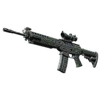 SG 553 | Barricade (Minimal Wear) CS2 skin