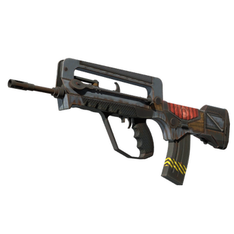 StatTrak™ FAMAS | Decommissioned (Minimal Wear) CS2 skin