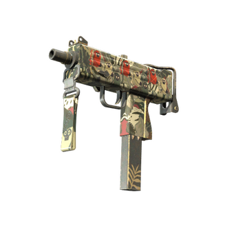 MAC-10 | Monkeyflage (Factory New) CS2 skin