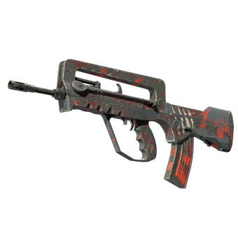FAMAS | Survivor Z (Battle-Scarred) CS2 skin