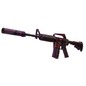 StatTrak™ M4A1-S | Night Terror (Battle-Scarred) CS2 skin