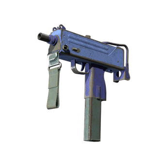 Souvenir MAC-10 | Indigo (Battle-Scarred) CS2 skin