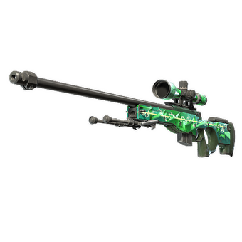 AWP | Green Energy (Well-Worn) CS2 skin