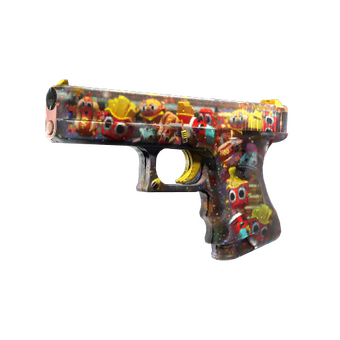 Glock-18 | Snack Attack (Well-Worn) CS2 skin