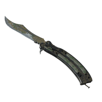 ★ Butterfly Knife | Forest DDPAT (Battle-Scarred) CS2 skin