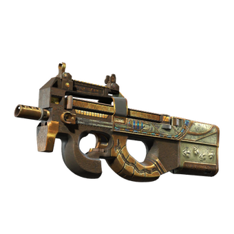 Souvenir P90 | ScaraB Rush (Battle-Scarred) CS2 skin
