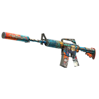 StatTrak™ M4A1-S | Player Two (Battle-Scarred) CS2 skin