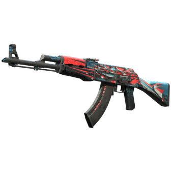 StatTrak™ AK-47 | Point Disarray (Battle-Scarred) CS2 skin