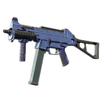 Souvenir UMP-45 | Indigo (Battle-Scarred) CS2 skin
