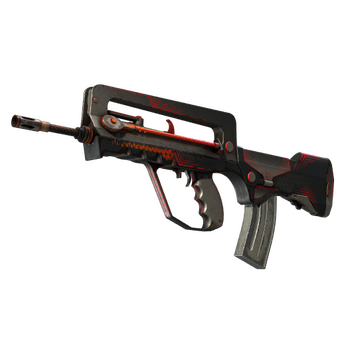 StatTrak™ FAMAS | Valence (Battle-Scarred) CS2 skin