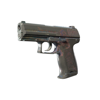 P2000 | Coral Halftone (Battle-Scarred) CS2 skin