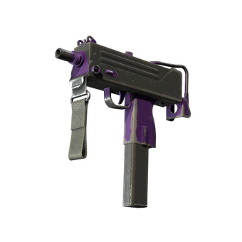 MAC-10 | Ultraviolet (Battle-Scarred) CS2 skin