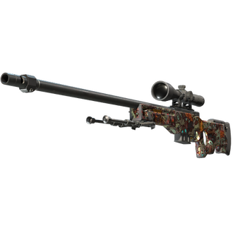 AWP | PAW (Well-Worn) CS2 skin