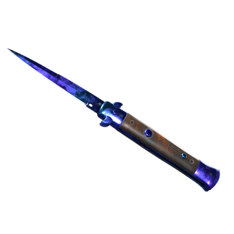 ★ Stiletto Knife | Doppler Sapphire (Factory New) CS2 skin