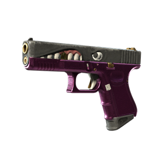 Glock-18 | Gold Toof (Well-Worn) CS2 skin