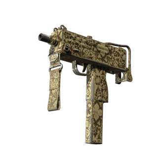 MAC-10 | Sienna Damask (Well-Worn) CS2 skin