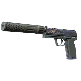 USP-S | Black Lotus (Battle-Scarred) CS2 skin