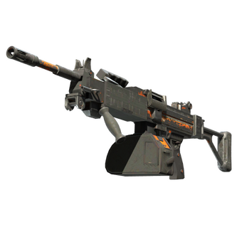 Negev | dev_texture (Battle-Scarred) CS2 skin
