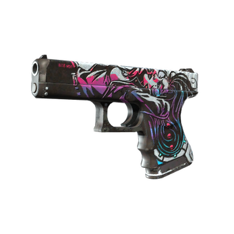 StatTrak™ Glock-18 | Neo-Noir (Well-Worn) CS2 skin